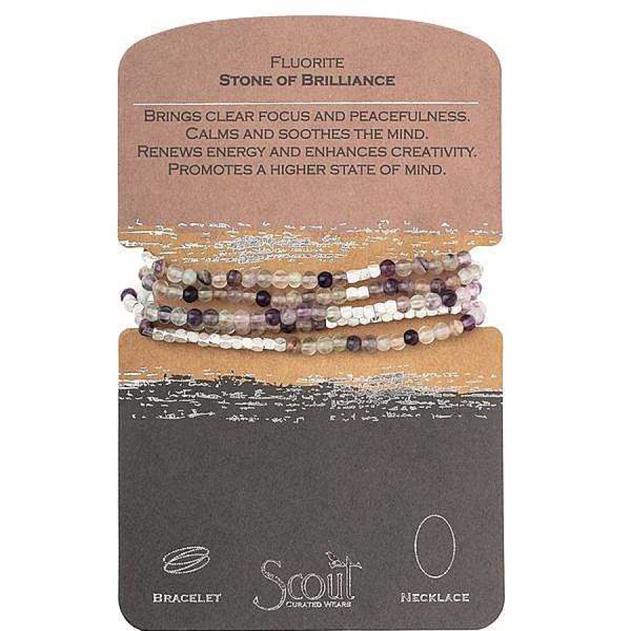 Jewelry Scout Curated Wears | Scout Curated Wears Stone Wrap- Fluorite