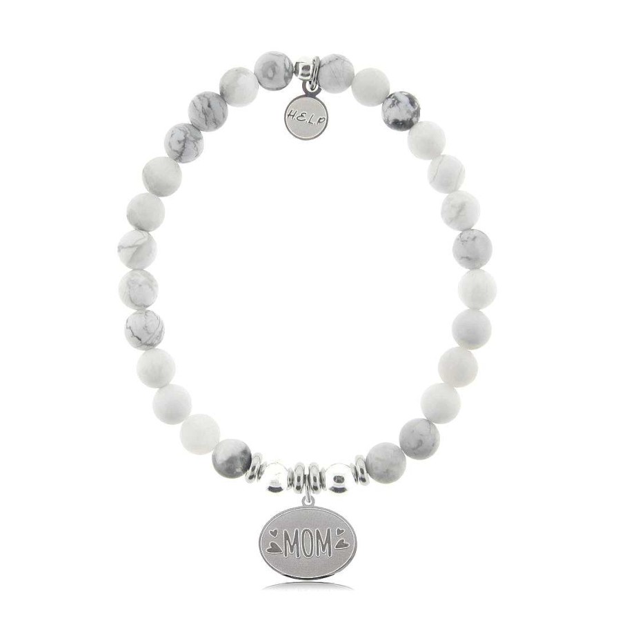 Jewelry T. Jazelle | T. Jazelle Mom Hearts Bracelet