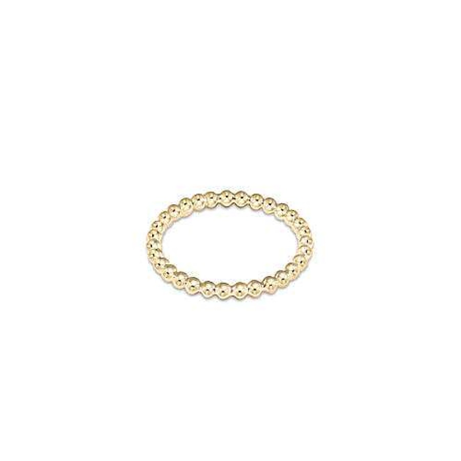 Jewelry E. Newton | Enewton Classic Gold 2Mm Bead Ring