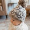 Home & Gifts Huggalugs | Baby Fairisle Pebble Beanie Hat