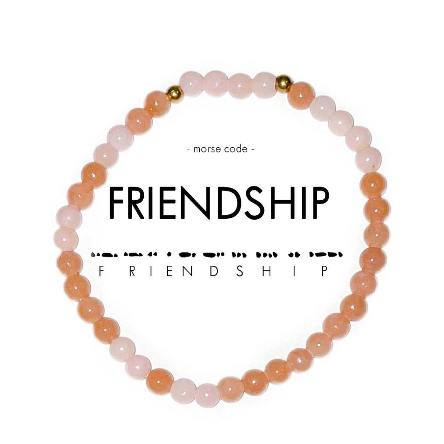 Jewelry Ethic Goods | Friendship Morse Code Bracelet