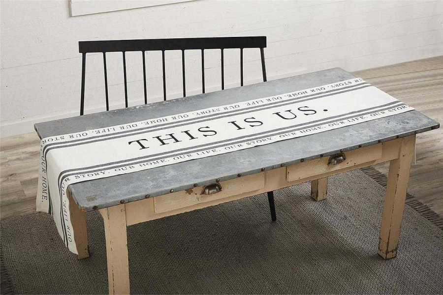 Home & Gifts Mudpie | This Is Us Table Runner