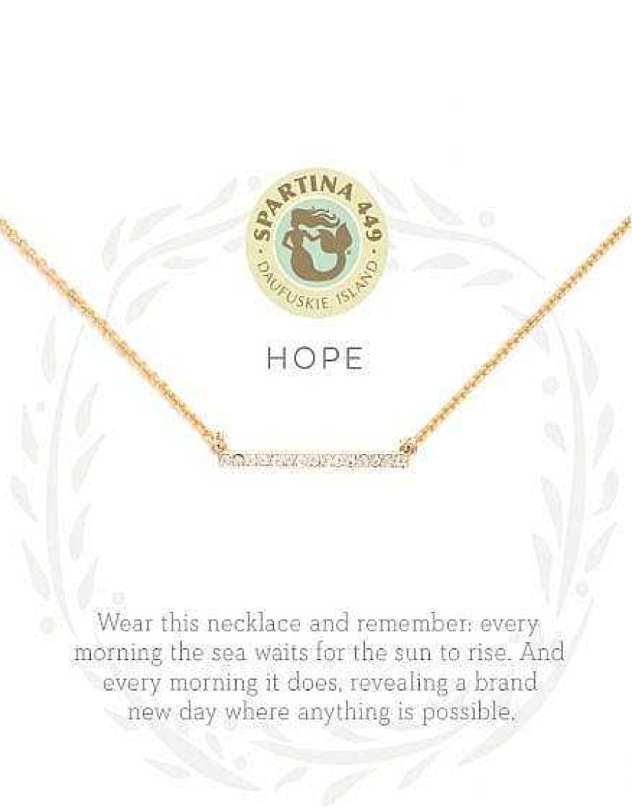 Jewelry Spartina 449 | Hope Horizon Bar Necklace