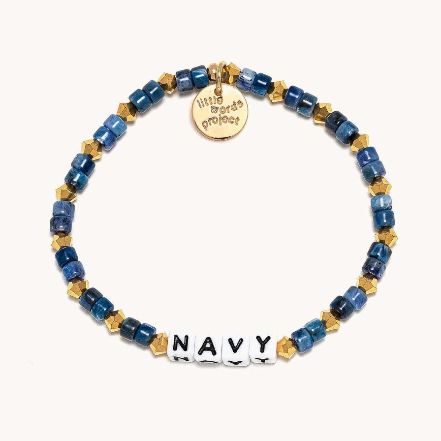 Jewelry Little Words Project | Little Words Project Navy Bracelet