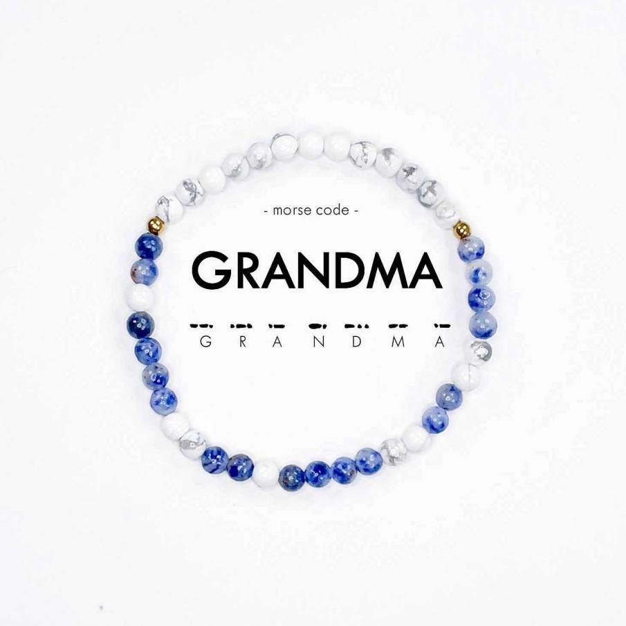 Jewelry Ethic Goods | Grandma Morse Code Bracelet