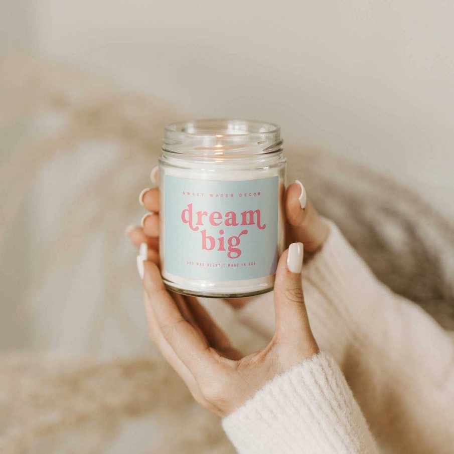 Home & Gifts Sweet Water Decor | Dream Big Modern Candle