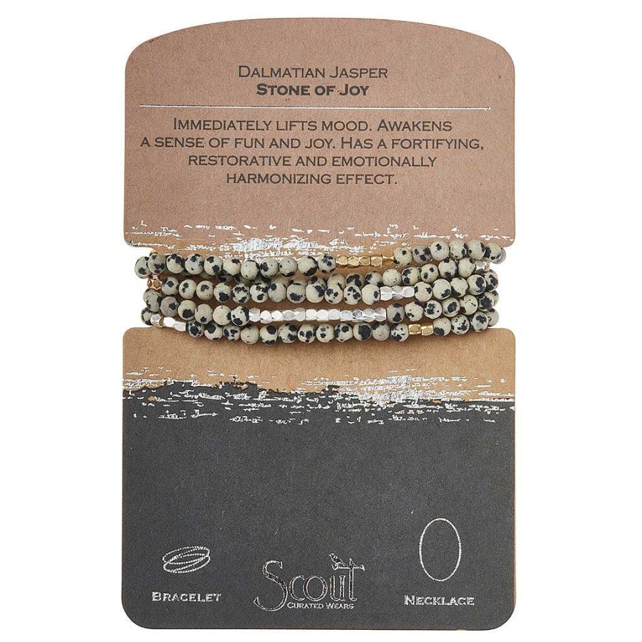 Jewelry Scout Curated Wears | Scout Curated Wears Stone Wrap - Dalmatian Jasper