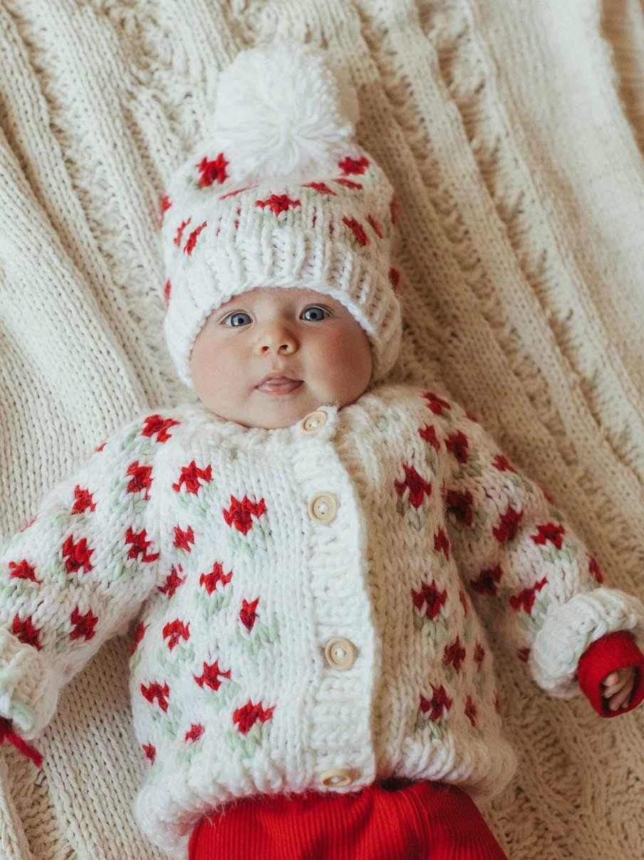 Home & Gifts Huggalugs | Baby Bitty Blooms Cardigan Sweater