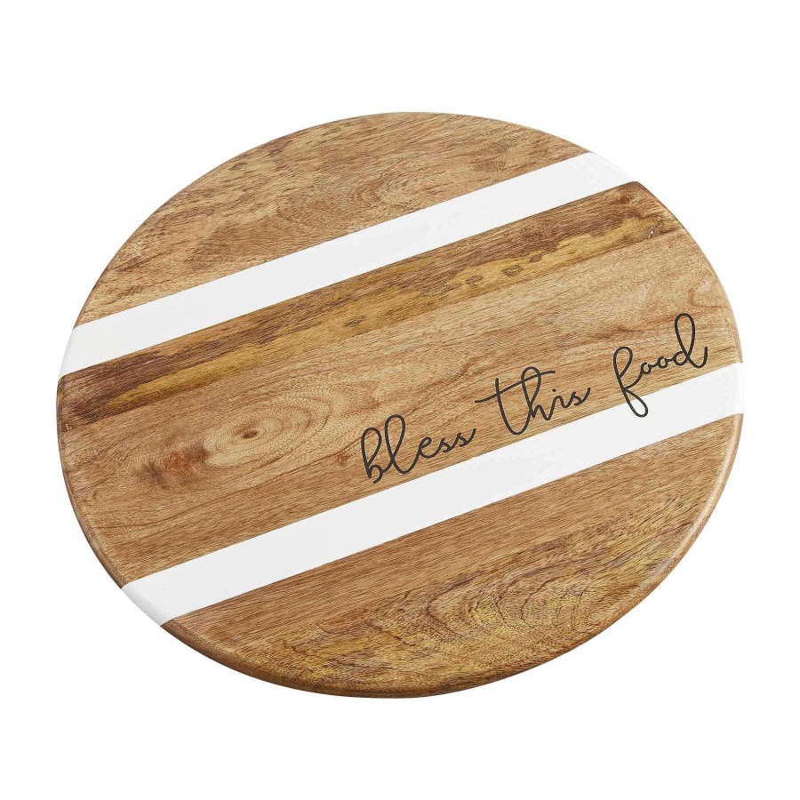 Home & Gifts Mudpie | Bless Food Lazy Susan