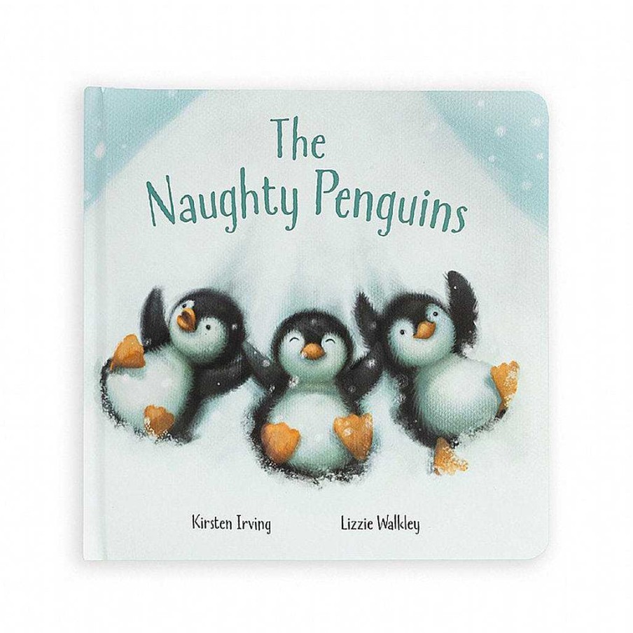 Home & Gifts Jelly Cat | Jellycat Naughty Penguins Book