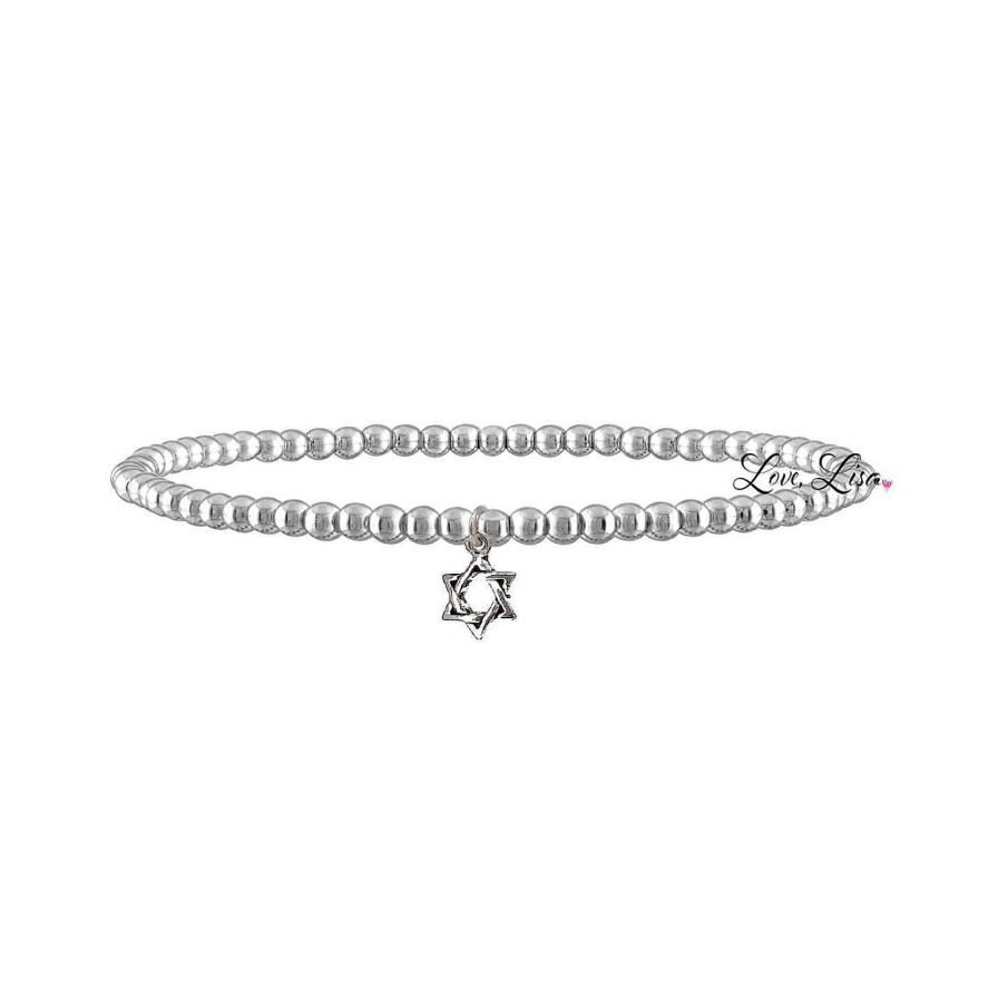 Jewelry Love Lisa | Star Of David Charming Bracelet