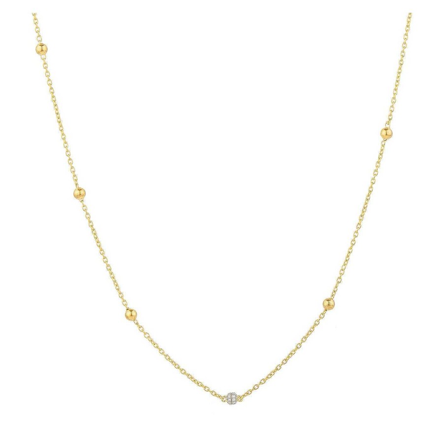 Jewelry Ella Stein | Center Sparkle Diamond Choker