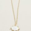 Jewelry Spartina 449 | Opaline Necklace In White Crystal