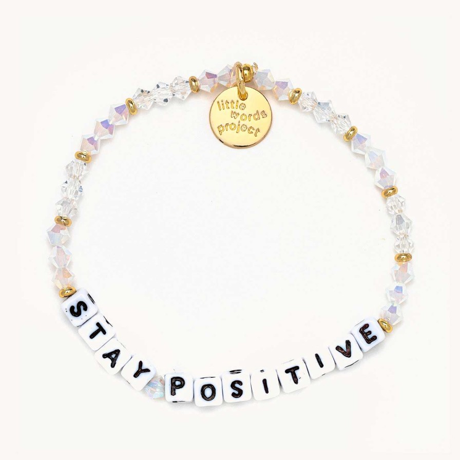 Jewelry Little Words Project | Little Words Project Stay Positive Bracelet