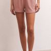 Apparel Z Supply | Cozy Days Thermal Short In Dusty Blush