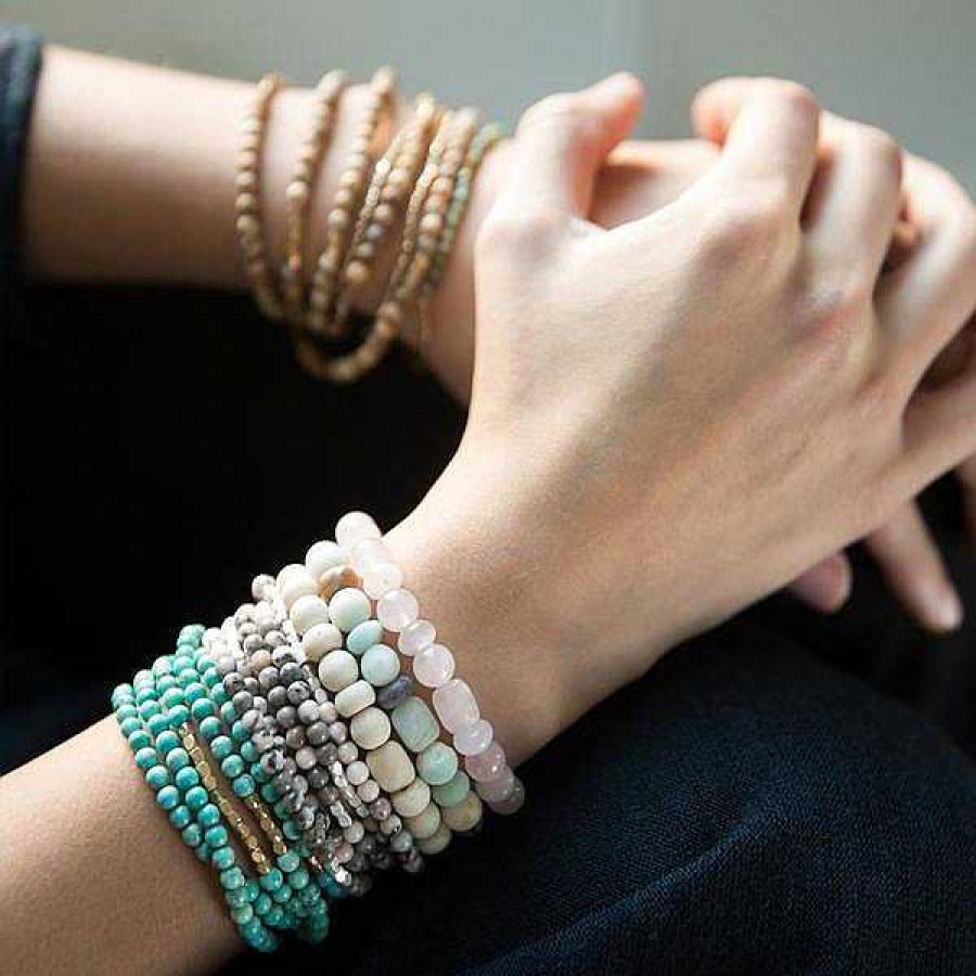 Jewelry Scout Curated Wears | Scout Curated Wears Stone Bracelet - Rose Quartz