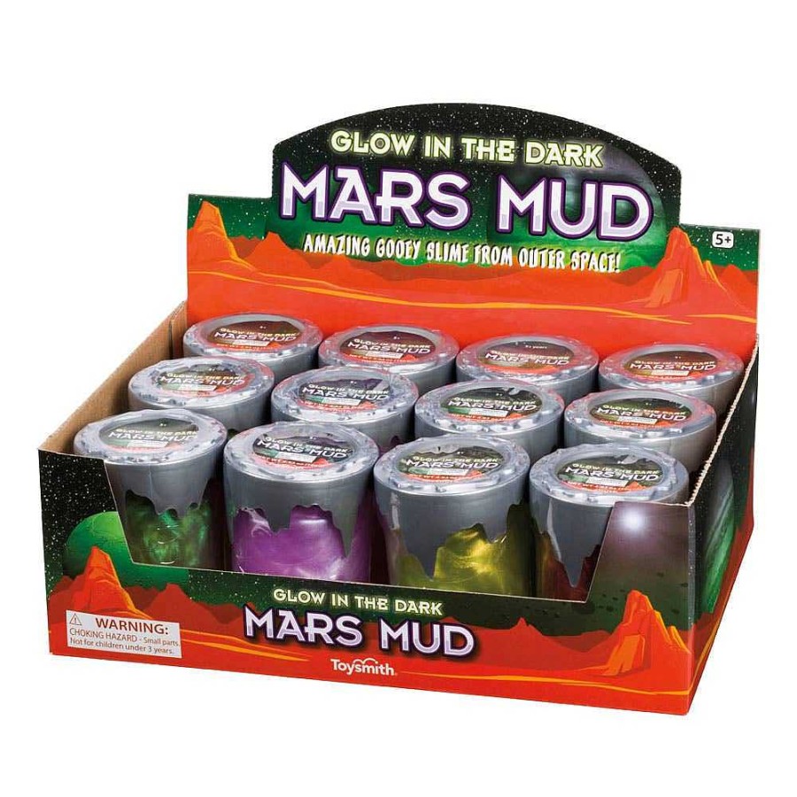 Home & Gifts Toy Smith | Glow Mars Mud Slime