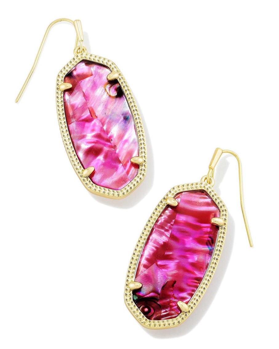 Jewelry Kendra Scott | Elle Earrings In Light Burgundy