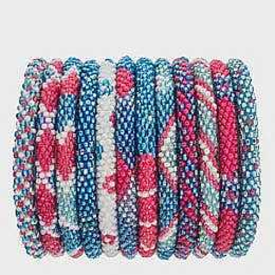 Jewelry Aid Through Trade | Roll-On Bracelet - Firecracker