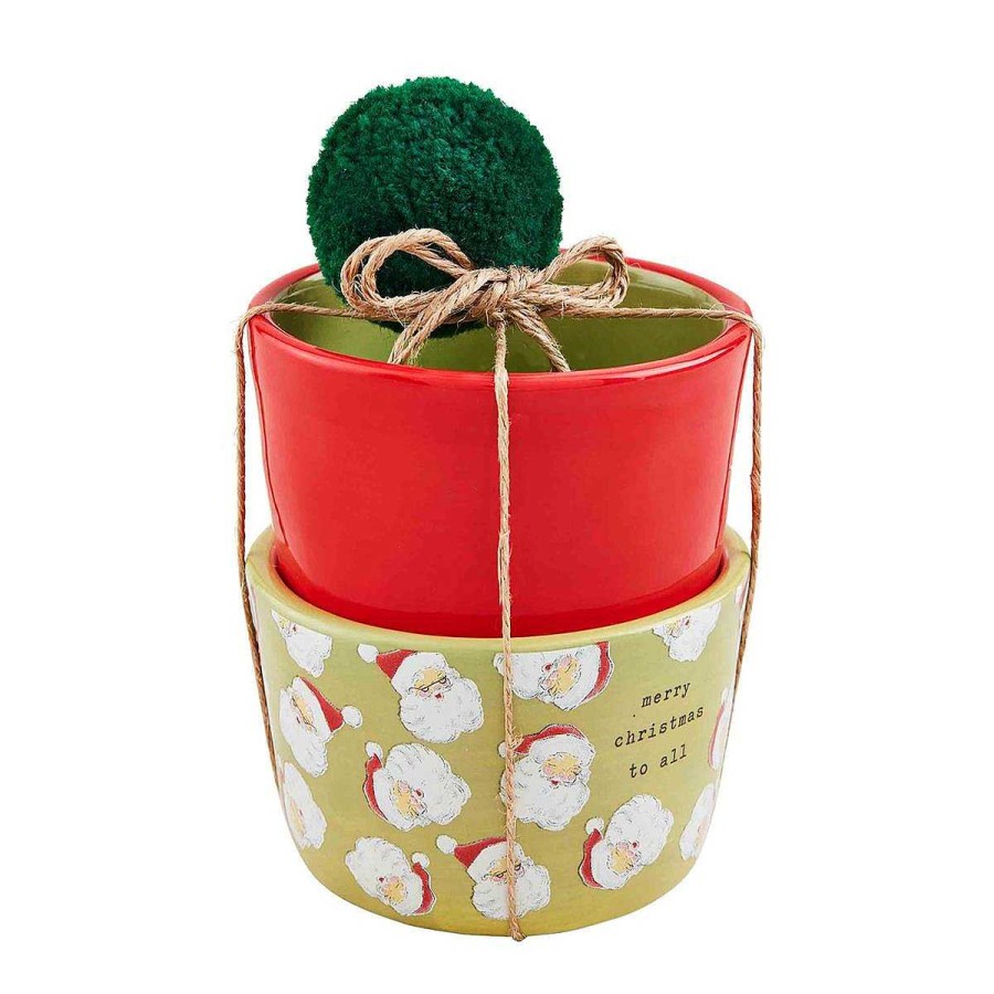 Home & Gifts Mudpie | Santa Tidbit Set