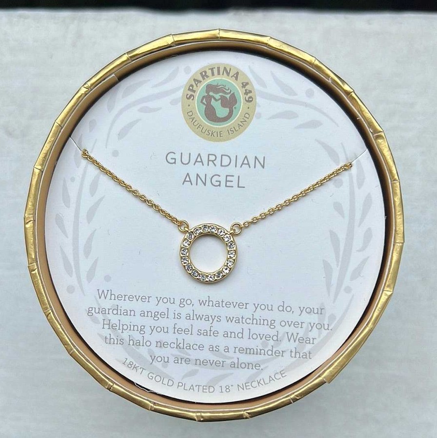 Jewelry Spartina 449 | Guardian Angel Halo Necklace