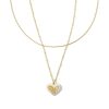 Jewelry Kendra Scott | Penny Gold Heart Multi Strand Necklace In Ivory Mother Of Pearl