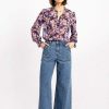 Apparel Molly Bracken | Romantic Floral Blouse