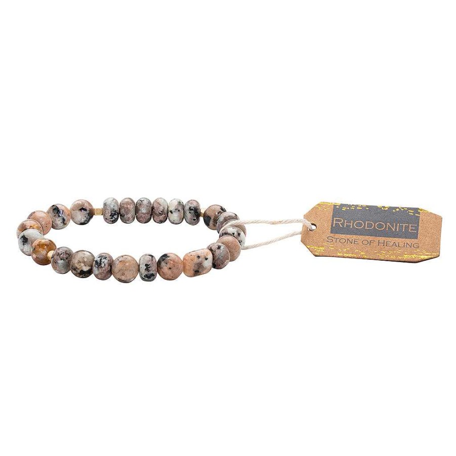 Jewelry Scout Curated Wears | Scout Curated Wears Stone Bracelet - Rhodonite