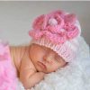 Home & Gifts Huggalugs | Baby Parfait Pink Beanie Hat