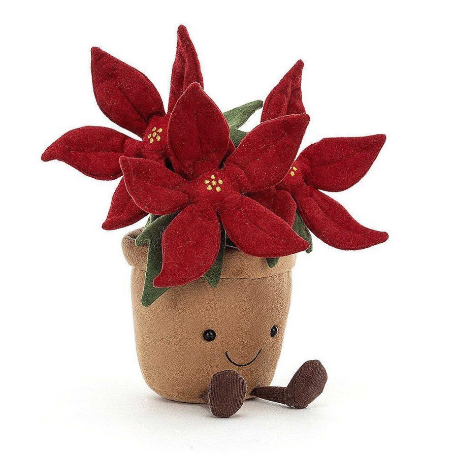 Home & Gifts Jelly Cat | Jellycat Amuseable Poinsettia