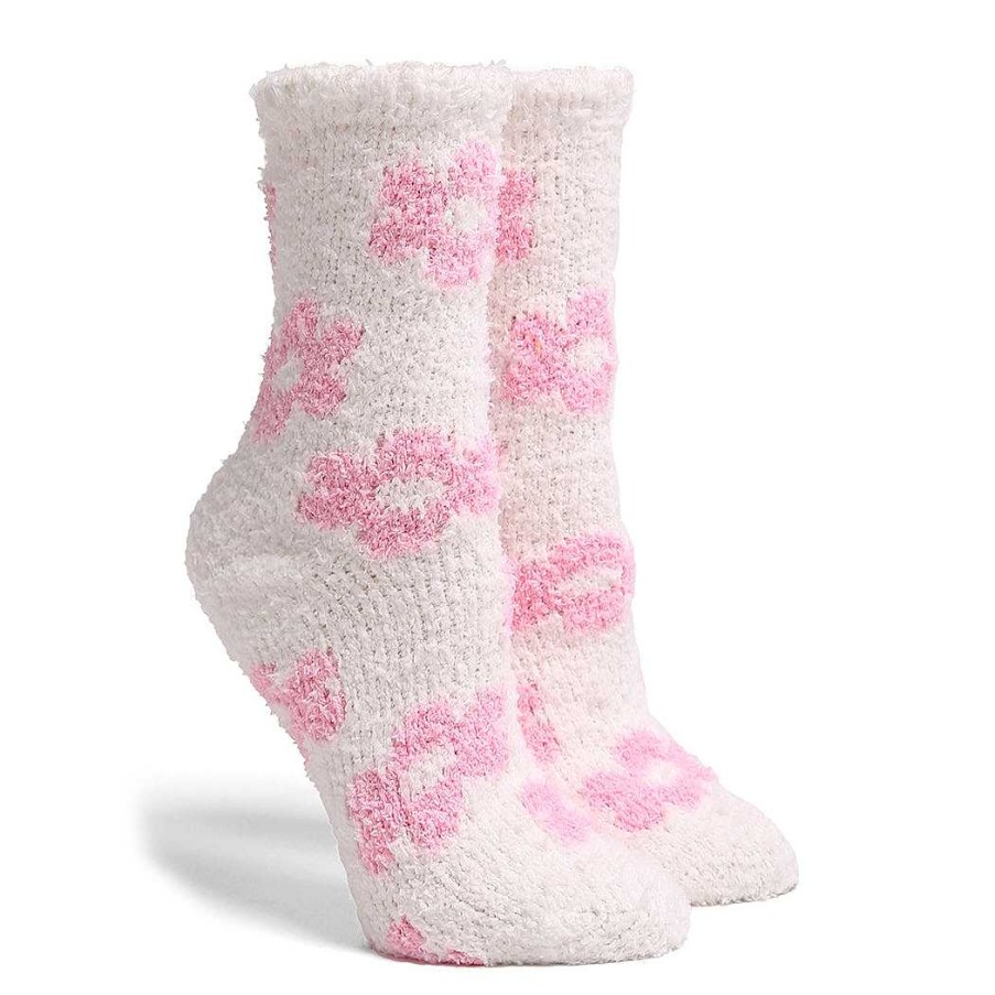 Accessories Fashion City | Cozy Feel Daisy Socks