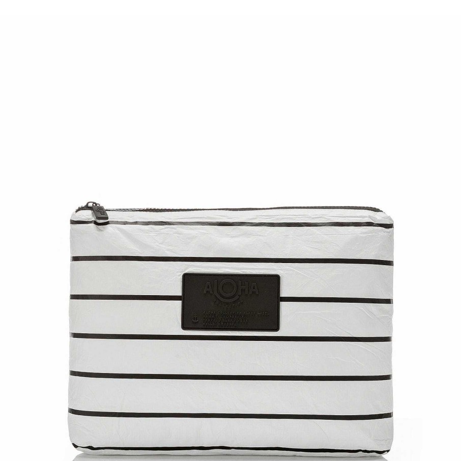 Accessories Aloha | Aloha Mid Pouch - Pinstripe