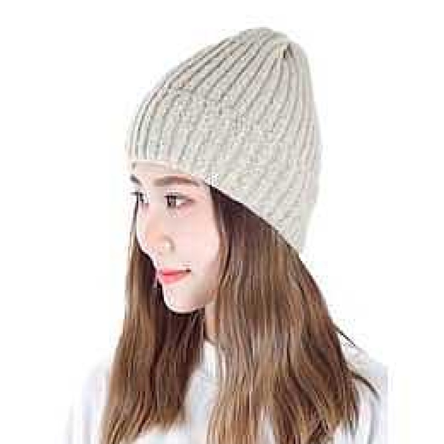 Accessories JC Sunny Fashion | Let It Snow Cashmere Blend Beanie