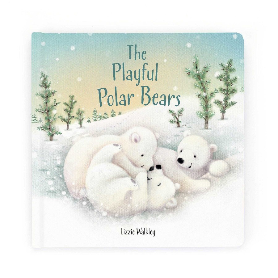 Home & Gifts Jelly Cat | Jellycat Playful Polar Bears Book