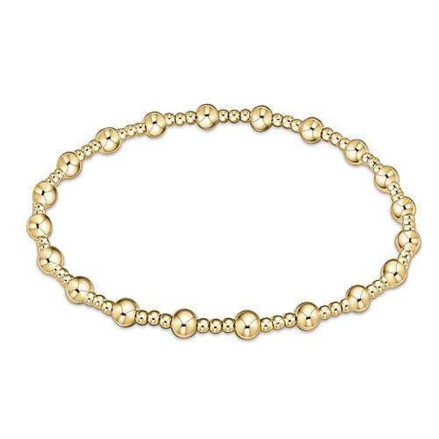 Jewelry E. Newton | Enewton Classic Sincerity Pattern 4Mm Bead Bracelet