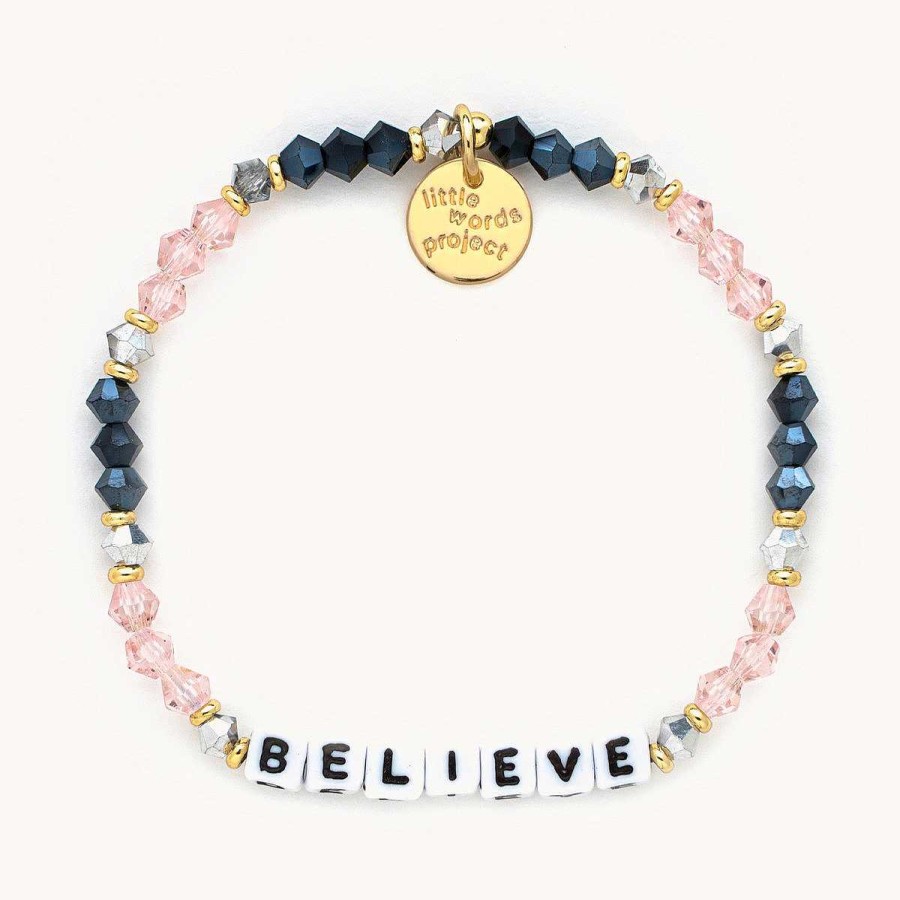 Jewelry Little Words Project | Little Words Project Believe Bracelet Empire