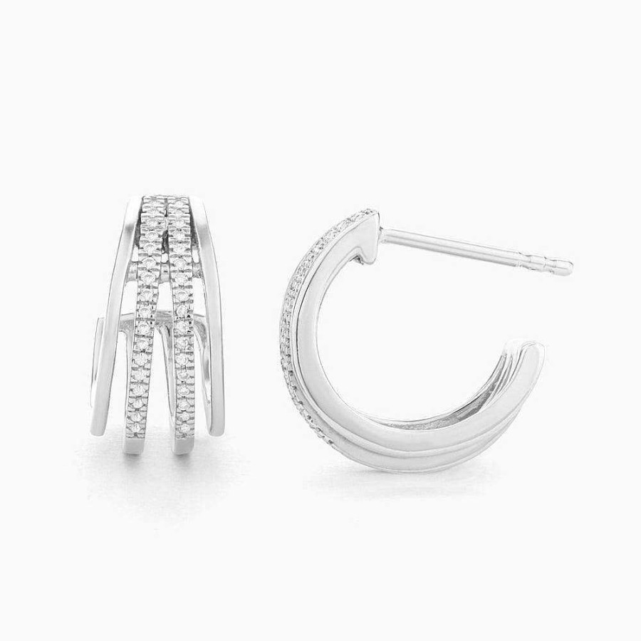 Jewelry Ella Stein | Wrap Around Huggie Earrings