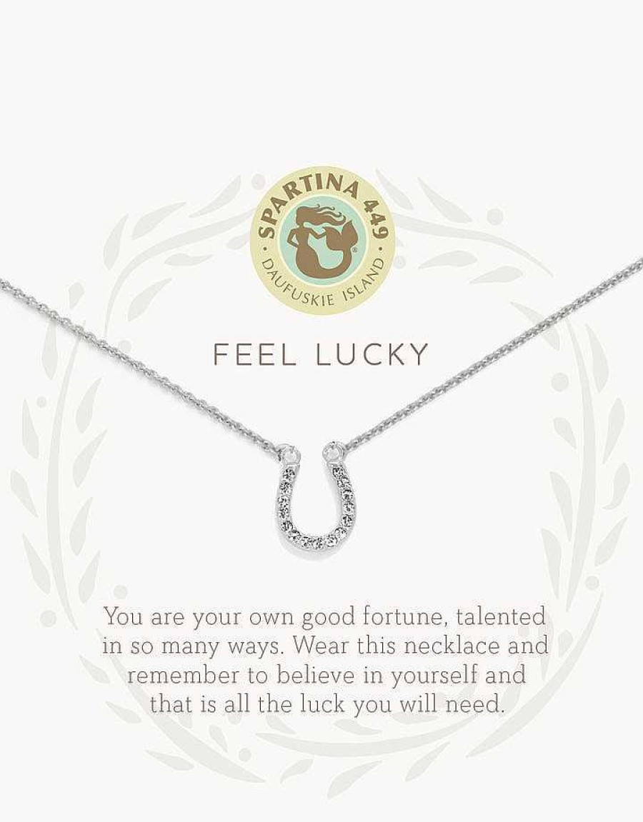 Jewelry Spartina 449 | Feel Lucky Horseshoe Necklace