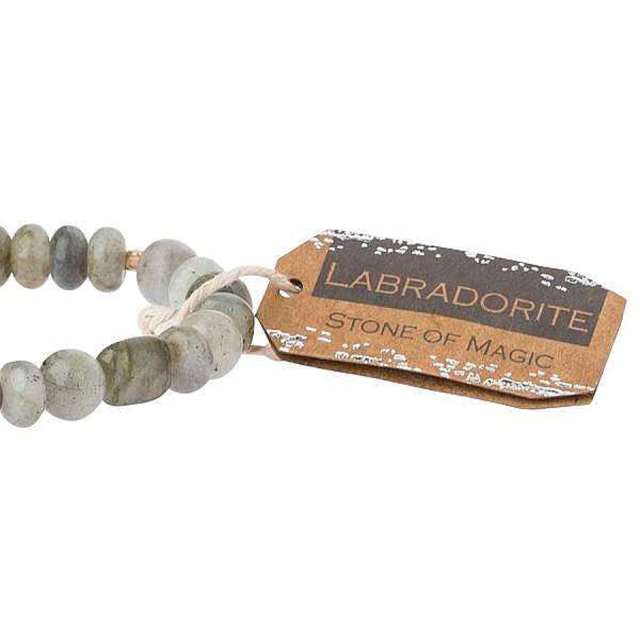 Jewelry Scout Curated Wears | Scout Curated Wears Stone Bracelet - Labradorite