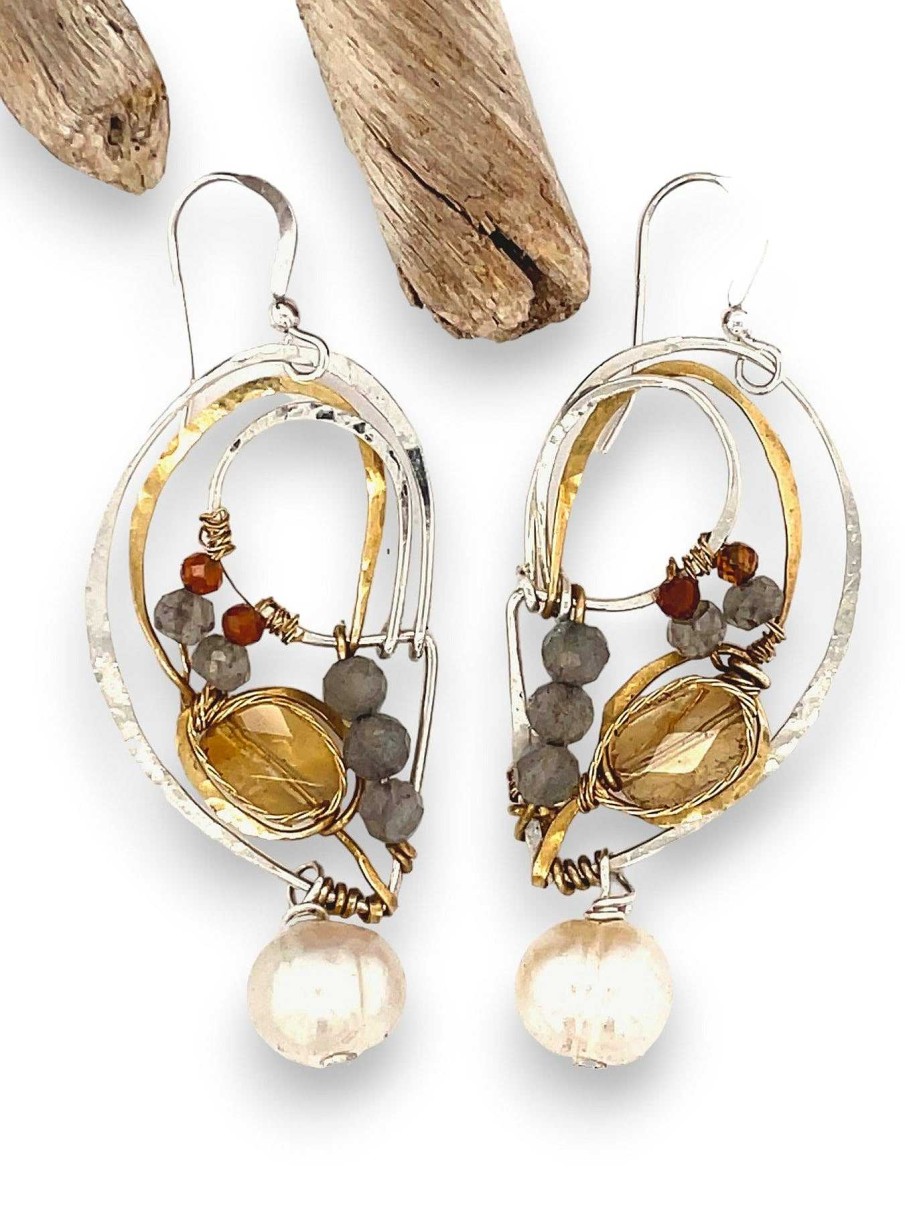 Jewelry Art By Any Means | Handcrafted Woodland Earrings