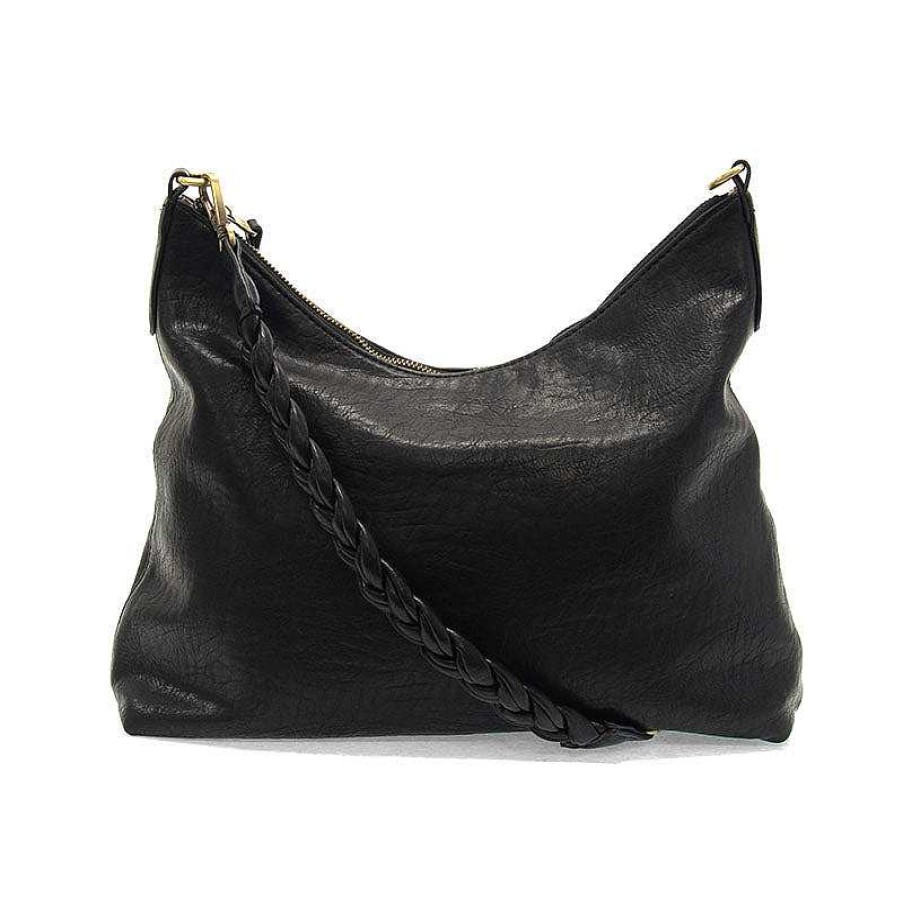 Accessories Joy Susan | Selene Slouchy Hobo Bag - Black