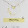 Jewelry Soulku | Soulku Sunshine Yellow Crystal Necklace For Joy