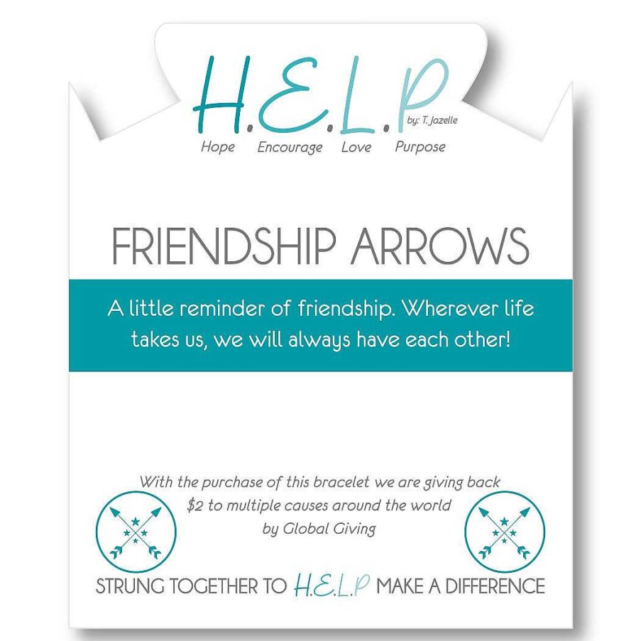 Jewelry T. Jazelle | T. Jazelle Friendship Arrows Bracelet