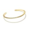 Jewelry Kendra Scott | Ella Cuff Bracelet In White Crystal