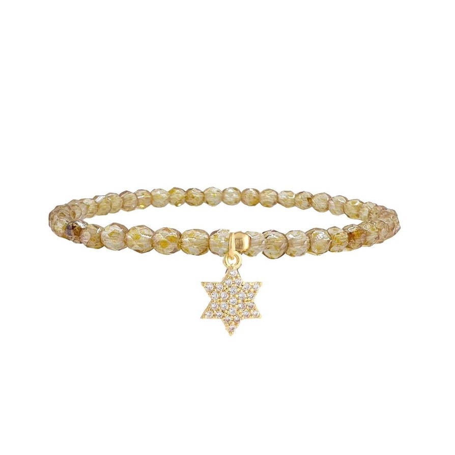 Jewelry Love Lisa | Little Star Of David Crystal Bracelet