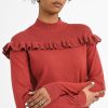 Apparel Molly Bracken | Autumn Ruffle Sweater