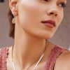 Jewelry Kendra Scott | Lee Gold Drop Earrings In Spice Drusy