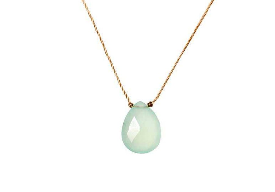 Jewelry Soulku | Soulku Happy Birthday Chalcedony Necklace