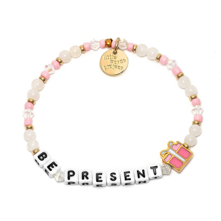 Jewelry Little Words Project | Little Words Project Be Present Gift Bracelet