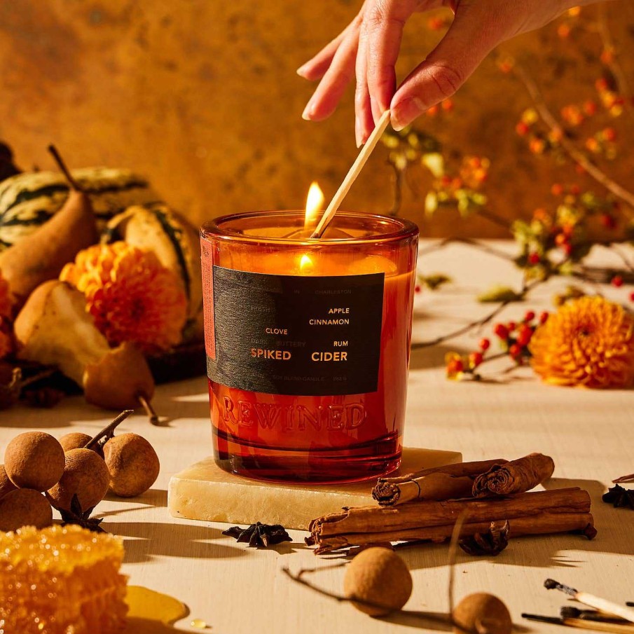 Home & Gifts Rewined | Rewined Spiked Cider Candle 10 Oz